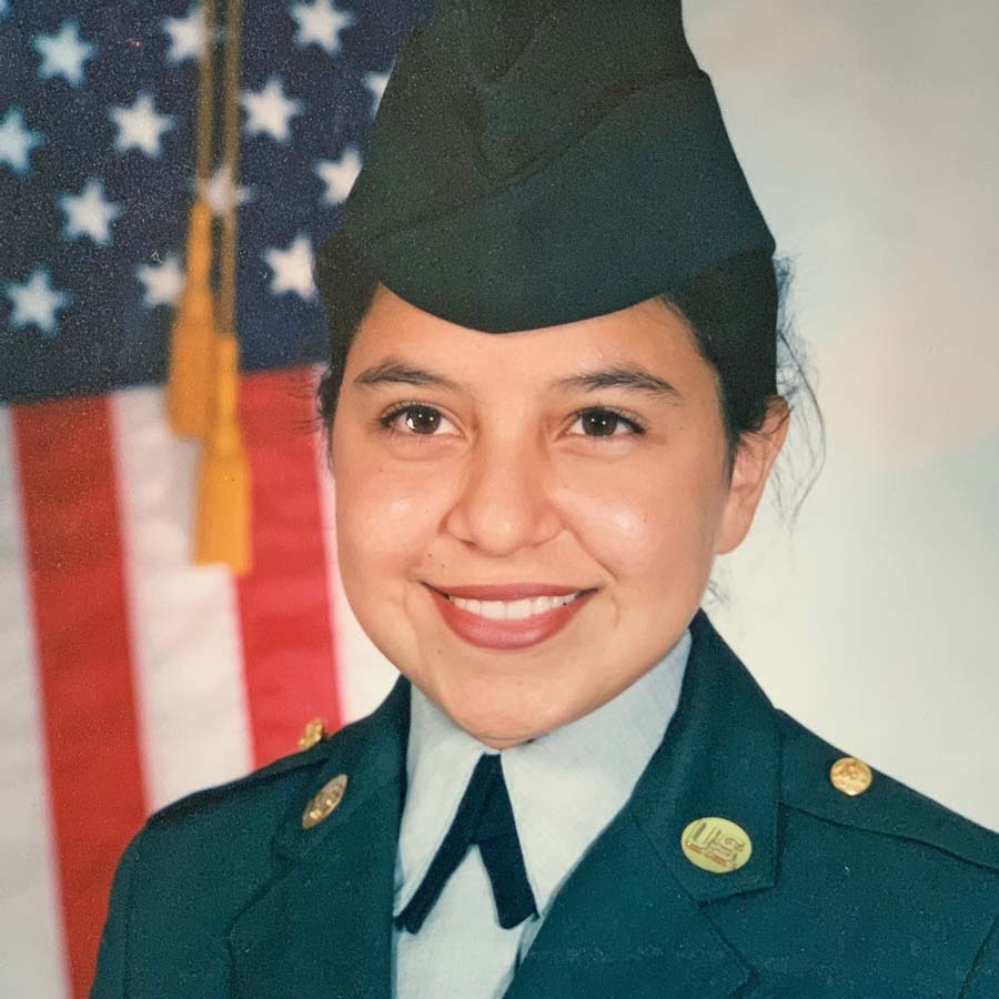 Dinah in the U.S. Army
